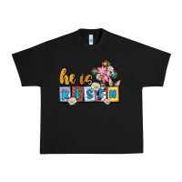 Black Easter Day He is risen Urban Heavy Tee - OliviaCreatesArt