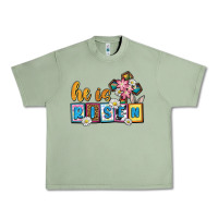 Oil Green Easter Day He is risen Urban Heavy Tee - OliviaCreatesArt