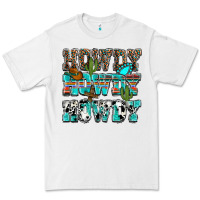White Western Howdy Howdy Howdy Premium Tee - HowdyJamesFarm