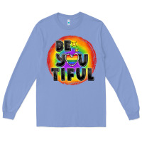 Colony Blue Be you tiful pride Long Sleeve Tee - FaDigitalArtStudio