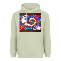 Matcha usa tie dye Heavyweight Hoodie - AdoDesignShop