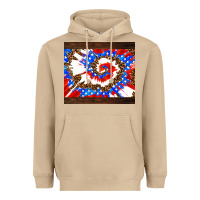 Mushroom usa tie dye Heavyweight Hoodie - AdoDesignShop