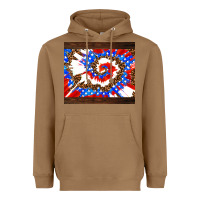 Toasted Coconut usa tie dye Heavyweight Hoodie - AdoDesignShop