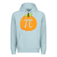 Blue Mist funny halloween and thanksgiving pumpkin pi math  gifts Premium Hoodie - maiPhamDesign