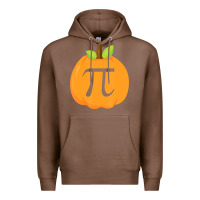 Chestnut funny halloween and thanksgiving pumpkin pi math  gifts Premium Hoodie - maiPhamDesign