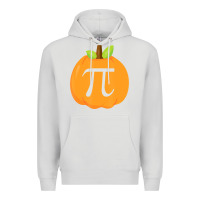 Dove Grey funny halloween and thanksgiving pumpkin pi math  gifts Premium Hoodie - maiPhamDesign