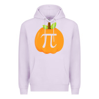 Lilac funny halloween and thanksgiving pumpkin pi math  gifts Premium Hoodie - maiPhamDesign