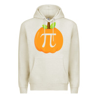 Oatmeal Heather funny halloween and thanksgiving pumpkin pi math  gifts Premium Hoodie - maiPhamDesign