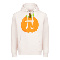 Pale Pink funny halloween and thanksgiving pumpkin pi math  gifts Premium Hoodie - maiPhamDesign