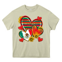 Mossy Mexican Hearts Heavy Core Tee - texasbilliewilder