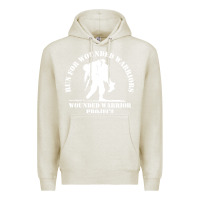 Oatmeal Heather memorial warrior project Premium Hoodie - maiPhamDesign