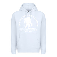 White memorial warrior project Premium Hoodie - maiPhamDesign