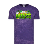 Cloud Purple Lucky Nurse St. Patrick's Day Vintage Tee - HowdyJamesFarm
