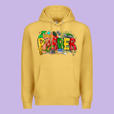 Barber Premium Hoodie Designed By Cowhidedigitalart