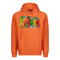 Carrot barber Premium Hoodie - CowhideDigitalArt
