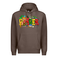 Coffee barber Premium Hoodie - CowhideDigitalArt