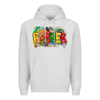 Dove Grey barber Premium Hoodie - CowhideDigitalArt