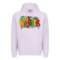 Lilac barber Premium Hoodie - CowhideDigitalArt
