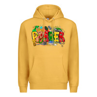 Mustard barber Premium Hoodie - CowhideDigitalArt