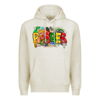 Oatmeal Heather barber Premium Hoodie - CowhideDigitalArt