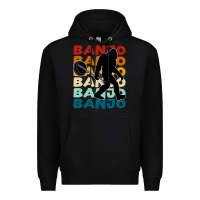 Black banjo t  shirt banjo   banjo bigfoot t  shirt Premium Hoodie - maiPhamDesign