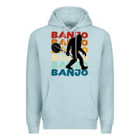 Blue Mist banjo t  shirt banjo   banjo bigfoot t  shirt Premium Hoodie - maiPhamDesign