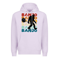 Lilac banjo t  shirt banjo   banjo bigfoot t  shirt Premium Hoodie - maiPhamDesign