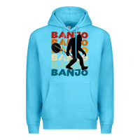 Ocean Blue banjo t  shirt banjo   banjo bigfoot t  shirt Premium Hoodie - maiPhamDesign