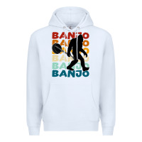 White banjo t  shirt banjo   banjo bigfoot t  shirt Premium Hoodie - maiPhamDesign