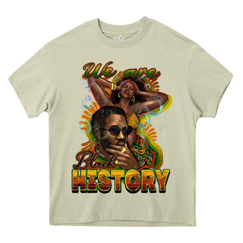 We Are Black History Heavy Core Tee by NancyCooperArtShop | Teevron