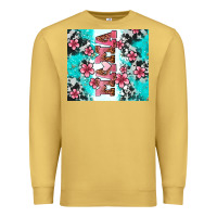 Antique Gold floral mama Premium Sweatshirt - AdoDesignShop