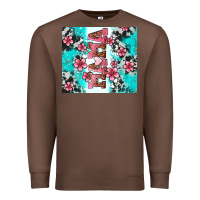 Chestnut floral mama Premium Sweatshirt - AdoDesignShop