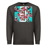 Smoke floral mama Premium Sweatshirt - AdoDesignShop