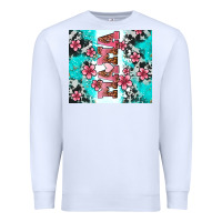 White floral mama Premium Sweatshirt - AdoDesignShop