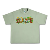 Oil Green St. Patrick's Western lucky and shamrocks Urban Heavy Tee - OliviaCreatesArt