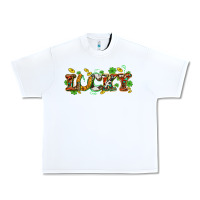 White St. Patrick's Western lucky and shamrocks Urban Heavy Tee - OliviaCreatesArt