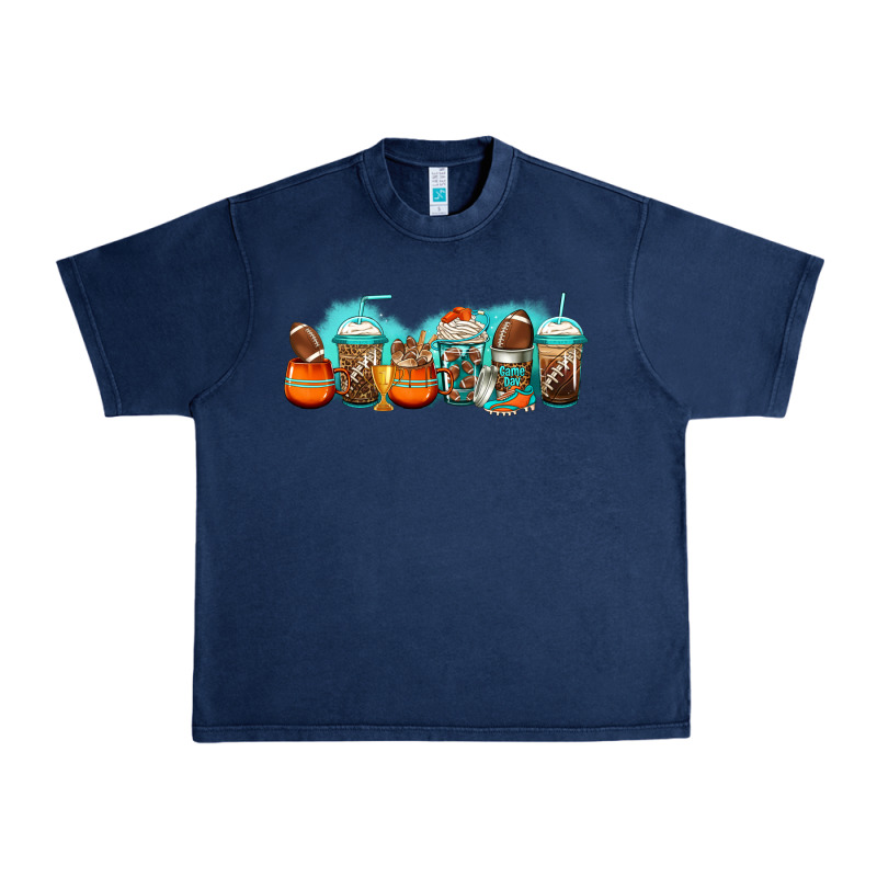 American Football Coffee Cups Urban Heavy Tee by Jasminsmagicworld | Teevron