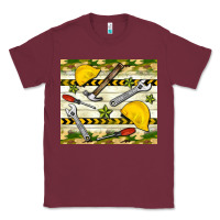 Burgundy tools Classic Tee - TumblerDesignByShophia