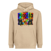 Mushroom proud mom with sunflower Heavyweight Hoodie - AdoDesignShop
