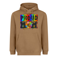 Proud Mom With Sunflower Heavyweight Hoodie | Teevron