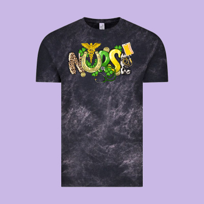 Nurse St. Patrick's Day Vintage Tee Designed By Howdyjamesfarm