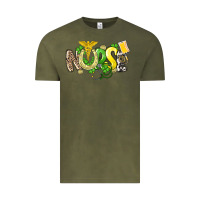 Vintage Olive Nurse St. Patrick's Day Vintage Tee - HowdyJamesFarm