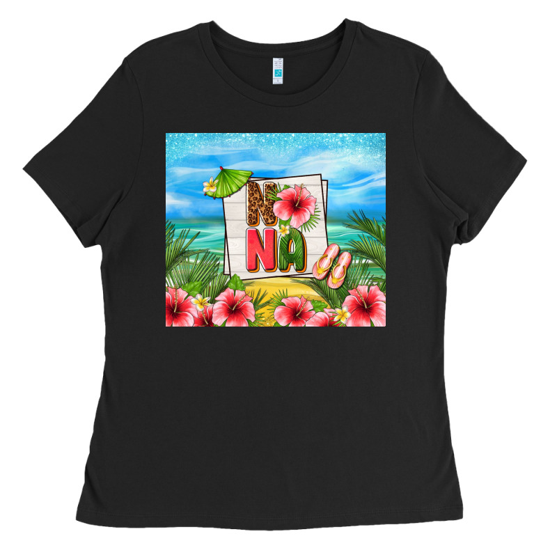 Summer Nana Ladies Tee by TumblerDesignByShophia | Teevron