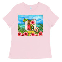 Bubblegum Pink summer nana Ladies Tee - TumblerDesignByShophia
