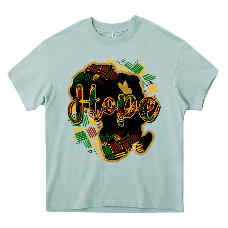 Hope Black History Heavy Core Tee by NancyCooperArtShop | Teevron
