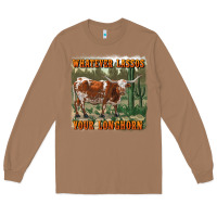 Toasted Coconut whatever lassos your longhorn Long Sleeve Tee - RanaPortraitStore