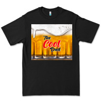 Black the cool dad and beer Premium Tee - TumblerDesignByShophia
