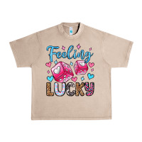 French Oak feeling lucky valentine's day olivia Urban Heavy Tee - OliviaCreatesArt