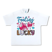 White feeling lucky valentine's day olivia Urban Heavy Tee - OliviaCreatesArt