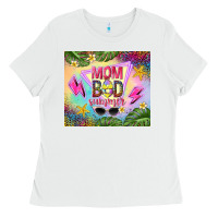 White mom bod summer Ladies Tee - TumblerDesignByShophia